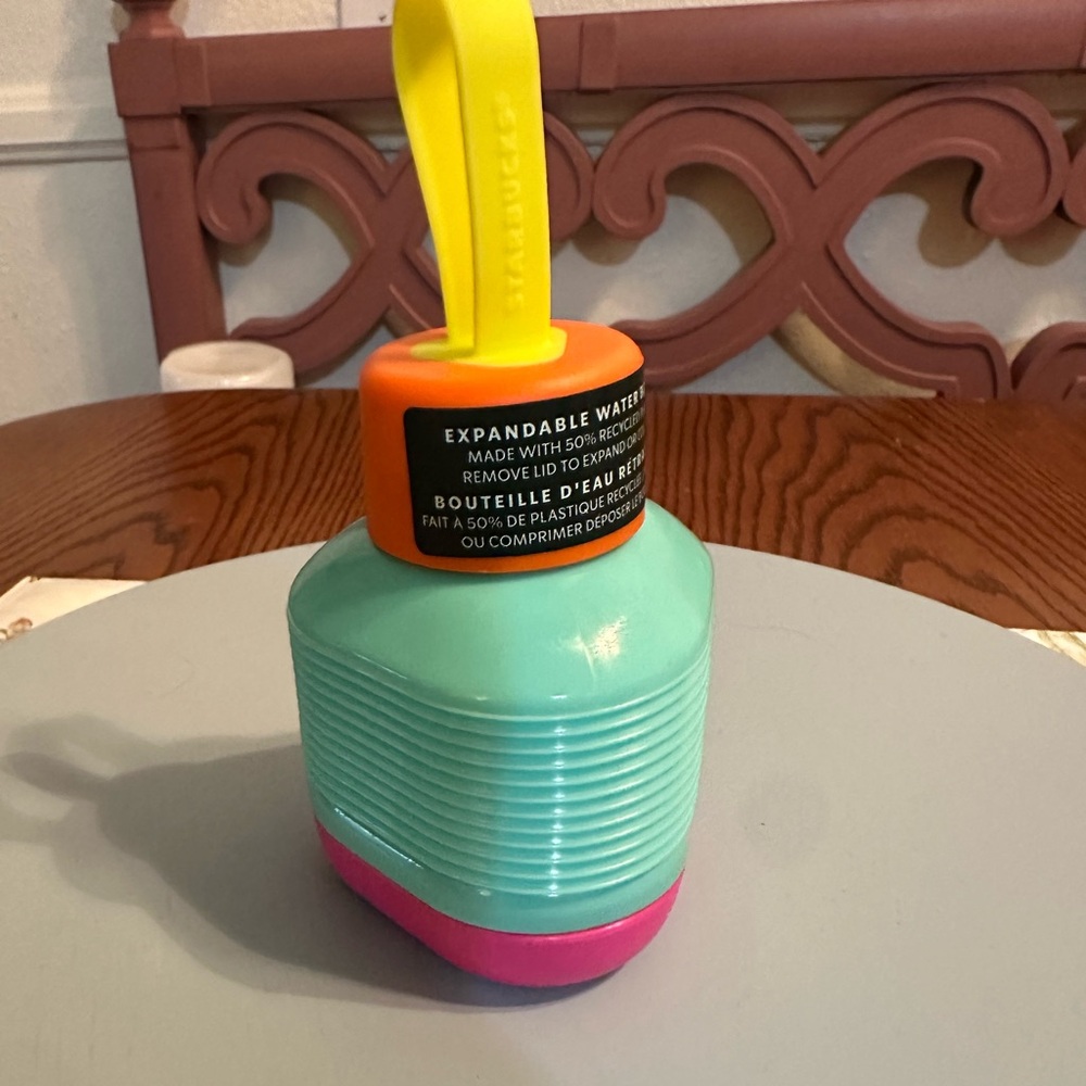 Starbucks Pink and Orange Dining Thermos